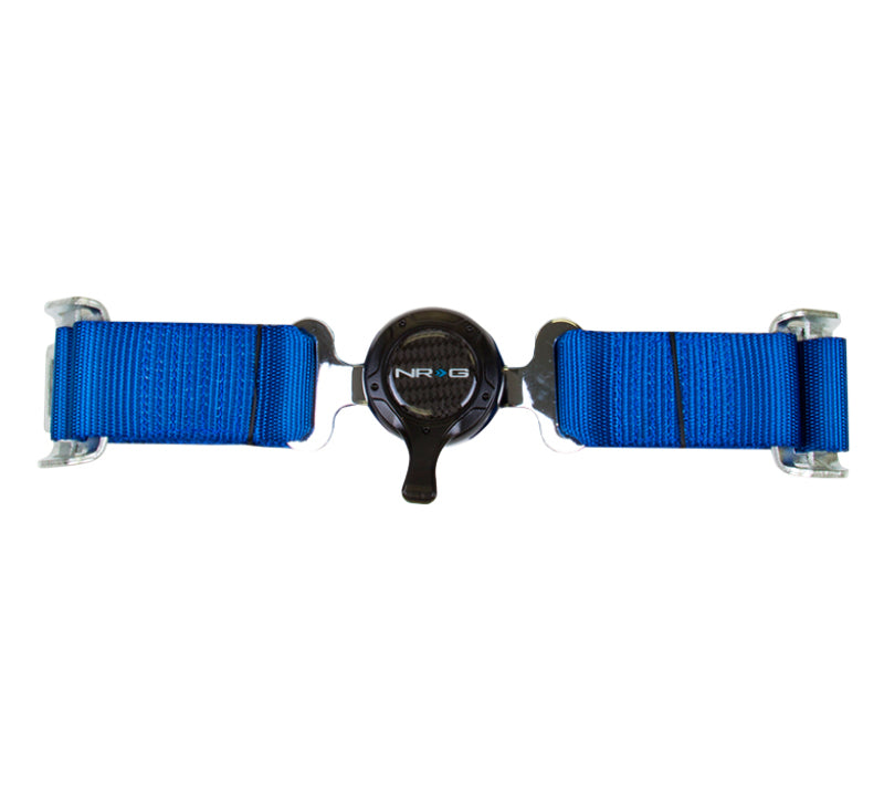 NRG 4PT 2in. Seat Belt Harness / Cam Lock - Blue - eliteracefab.com