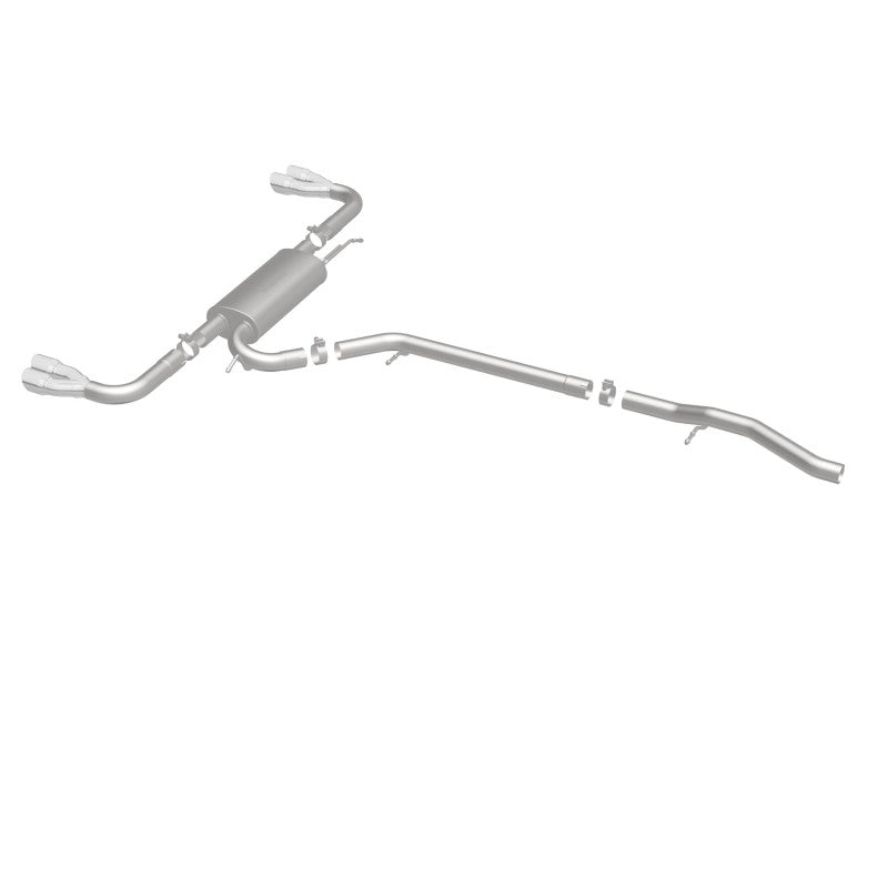 MagnaFlow 15-17 GMC Terrain V6 3.6L 409SS Cat-Back Exhaust Quad Split Rear with 3in Polished Tips Magnaflow