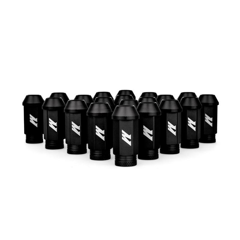 Mishimoto Aluminum Locking Lug Nuts M12x1.5 20pc Set Black Mishimoto