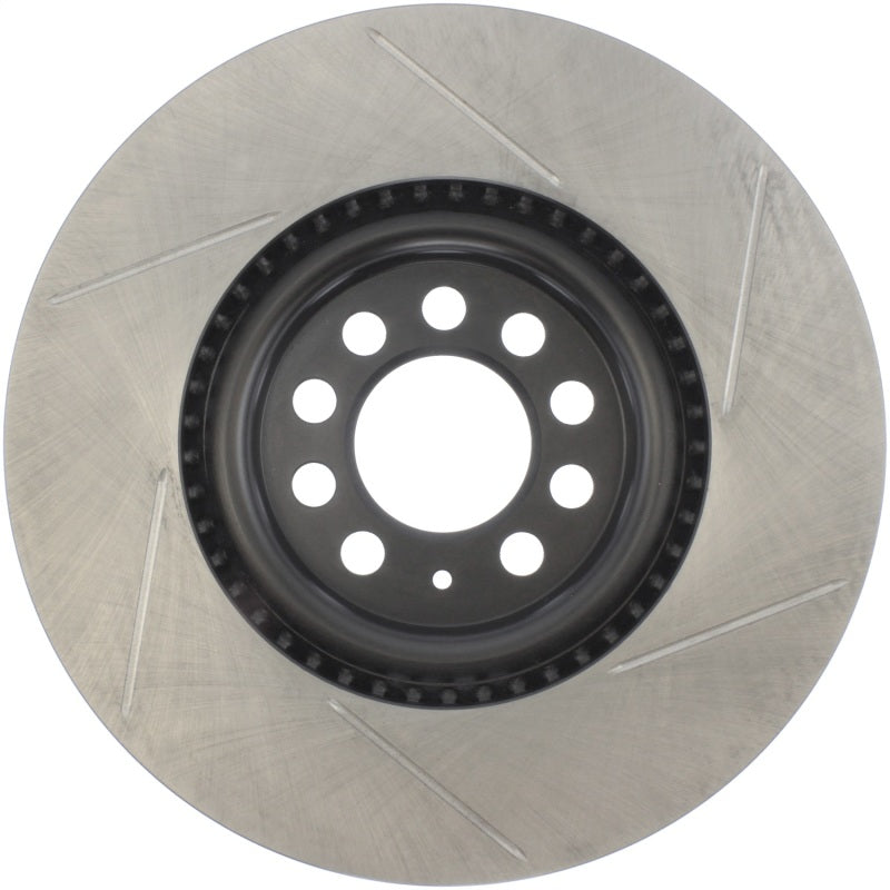 StopTech Power Slot 3/99-06 Audi TT/00-06 TT Quattro / 03-05 VW Golf GTi Right Front Slotted Rotor - eliteracefab.com