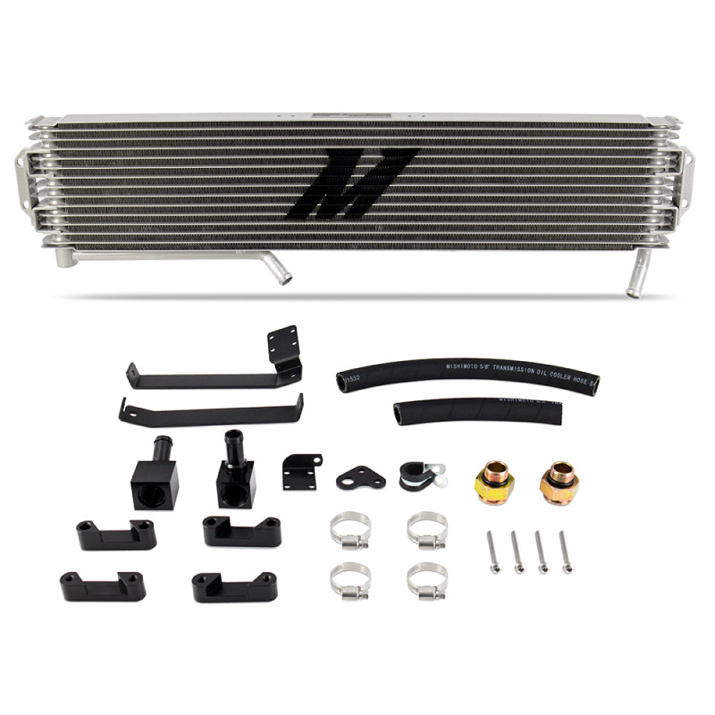 Mishimoto 17-19 GM 6.6L Duramax (L5P) Transmission Cooler - Silver - eliteracefab.com