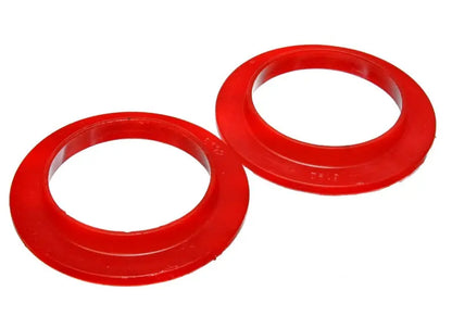 Energy Suspension Coil Spring Isolator Set - Red Energy Suspension
