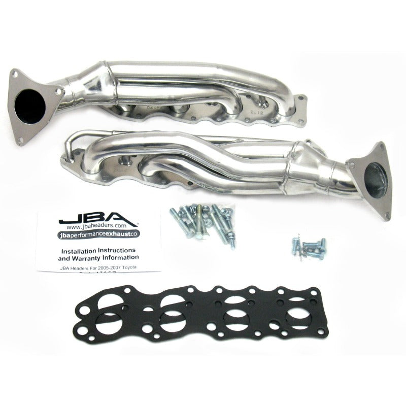 JBA 07-20 Toyota 5.7L V8 1-5/8in Primary Silver Ctd Cat4Ward Header JBA