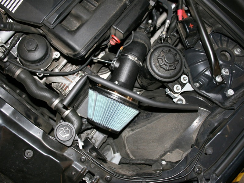 aFe MagnumFORCE Intakes Stage-2 P5R AIS P5R BMW 525i/530i (E60) 04-05 L6-2.5/3.0L - eliteracefab.com