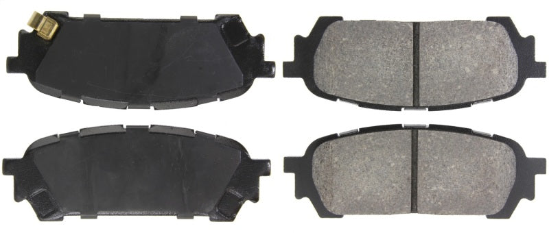 STOPTECH PERFORMANCE 03-05 WRX REAR BRAKE PADS, 309.10040 - eliteracefab.com