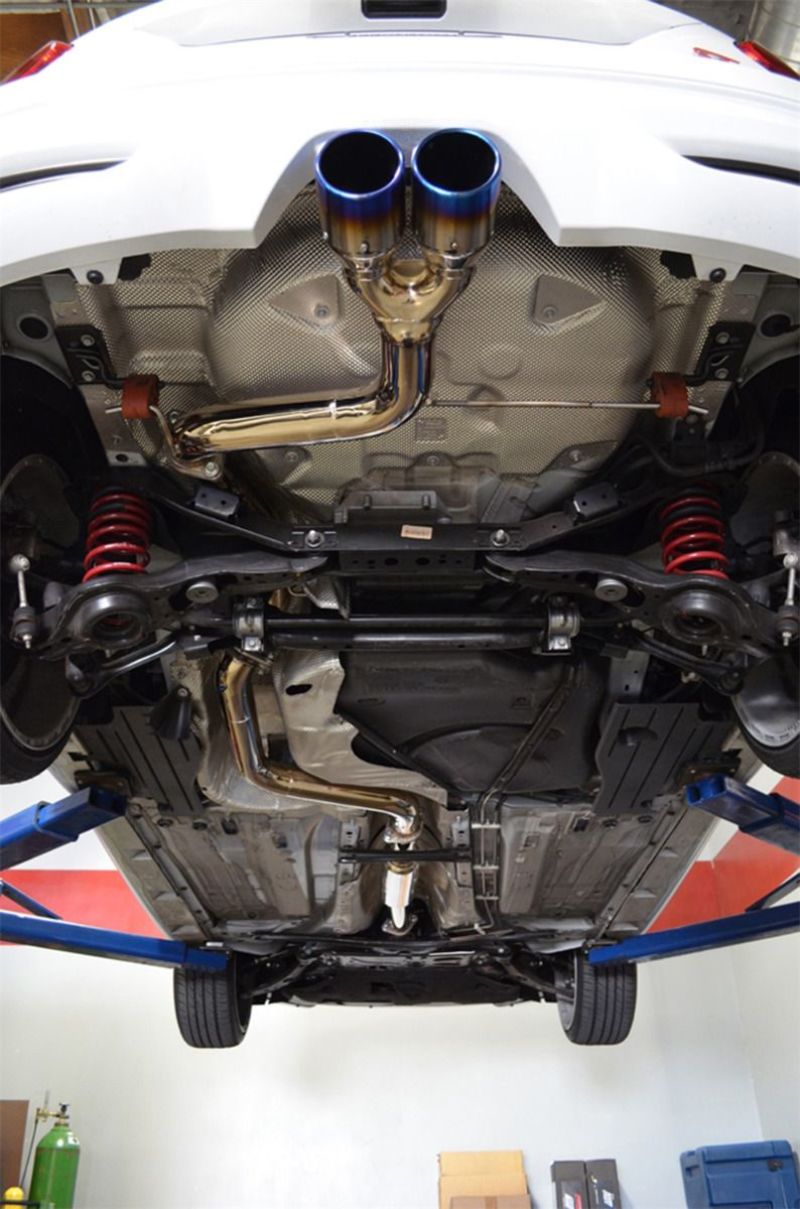 Injen 13--19 Ford Focus ST 2.0L (t) 3.00in Cat-Back Stainless Steel Exhaust System w/Titanium Tip - eliteracefab.com