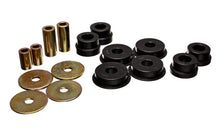 Load image into Gallery viewer, Energy Suspension 03-05 Mitsubishi Lancer EVO 8 Black Rear Differential / Mustache Bar Bushing Set - eliteracefab.com