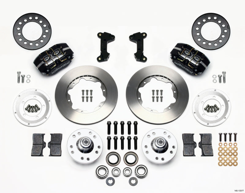 Wilwood Dynapro Dust-Boot Front Kit 11.00in 74-80 Pinto/Mustang II Disc Spindle only Wilwood