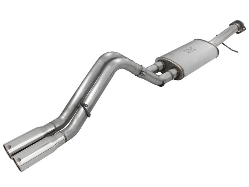 aFe Power MACHForce XP Exhaust System Cat-Back 409 Stainless Steel 07-08 Hummer H2 V8 6.0L/6.2L aFe