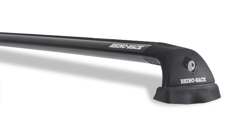 Rhino-Rack 07-22 Jeep Wrangler JK/JL 4 Door Hard Top Vortex SG 2 Bar Roof Rack - Black - eliteracefab.com