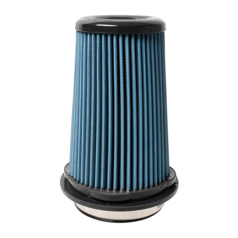 Injen SuperNano Web Air Filter 4in Flange ID 6in Twist Lock Base / 7.75in Media Height / 4in Top