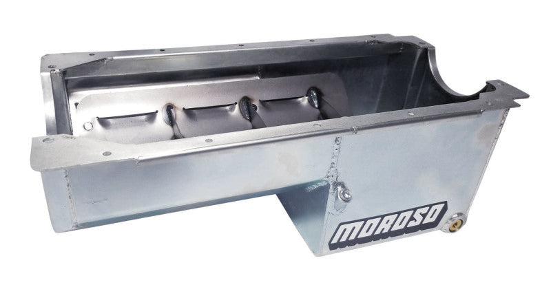 Moroso Dart/Rocket Small Block (May Require Cross Member Mod) Wet Sump 7qt 8.25in Steel Oil Pan