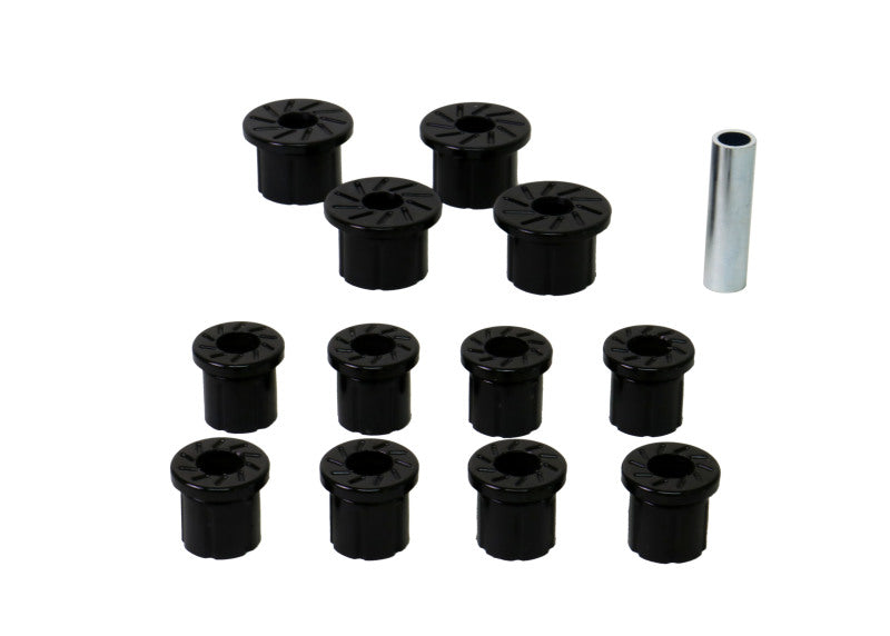 Whiteline 84-89 Toyota 4Runner/Pickup Rear Leaf Spring Shackle Bushing Kit Whiteline