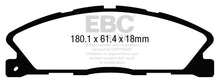 Load image into Gallery viewer, EBC 13+ Ford Taurus 3.5 Twin Turbo SHO Redstuff Front Brake Pads - eliteracefab.com