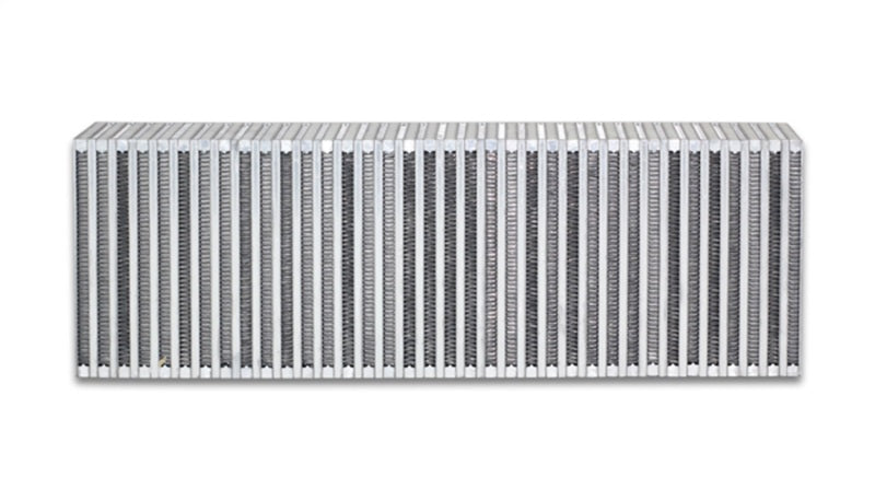 Vibrant Vertical Flow Intercooler Core 24in. W x 8in. H x 3.5in. Thick - eliteracefab.com