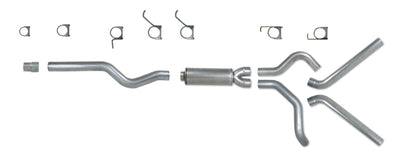 Diamond Eye KIT 4in CB DUAL SS: 2006-2007.5 CHEVY/GMC 6.6L 2500/3500 Diamond Eye Performance