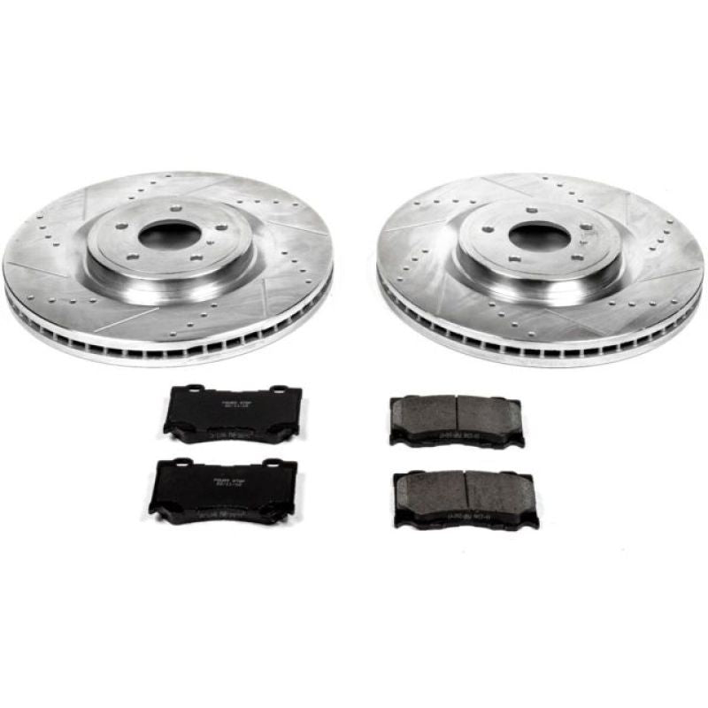 Power Stop 09-13 Infiniti FX50 Front Z23 Evolution Sport Brake Kit - eliteracefab.com