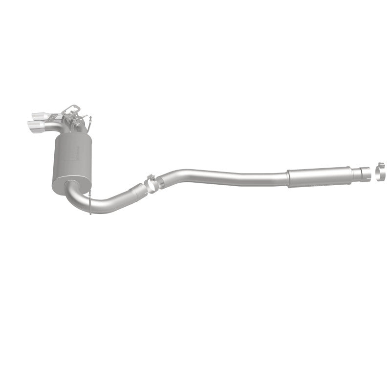 MagnaFlow CB SS 2.5/3in Dual Straight DS Rear Ext 3in Tip 12-15 BMW 328i /428i 2.0L Coupe Sedan Magnaflow