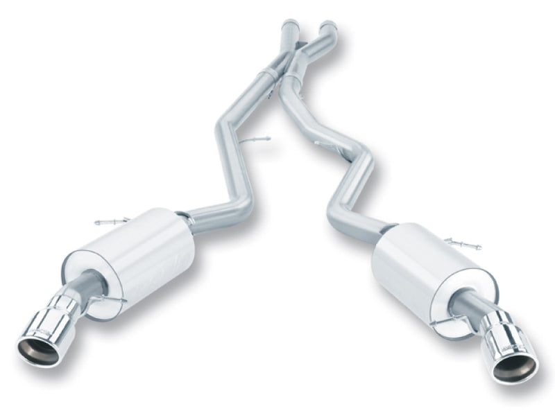 Borla 07-08 BMW 335i coupe/sedan aggressive catback exhaust system - eliteracefab.com