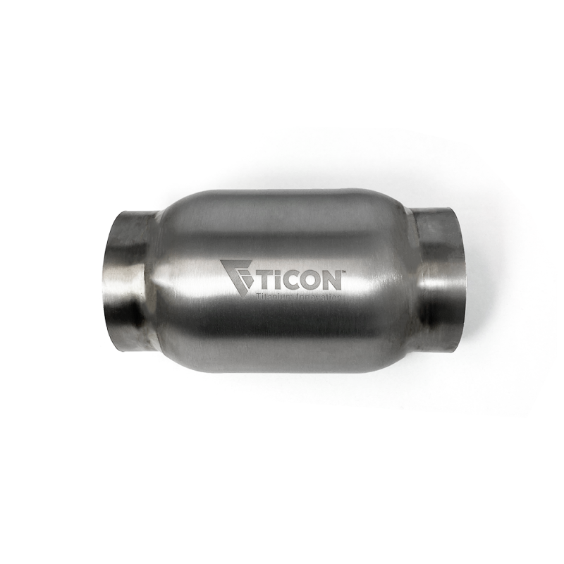 Ticon Industries 3in Titanium Bullet Resonator 4in Body x 12in OAL Ticon