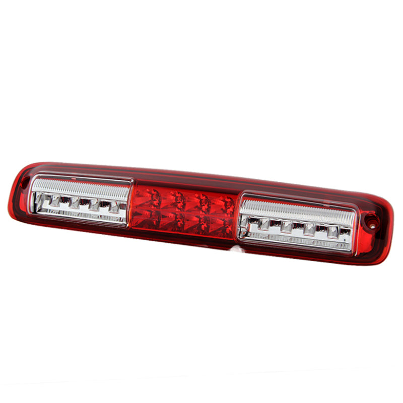 Xtune Chevy Silverado 99-06 / GMC Sierra 99-06 LED 3rd Brake Light Red/Clear BKL-JH-CSIL99-LED-RC - eliteracefab.com