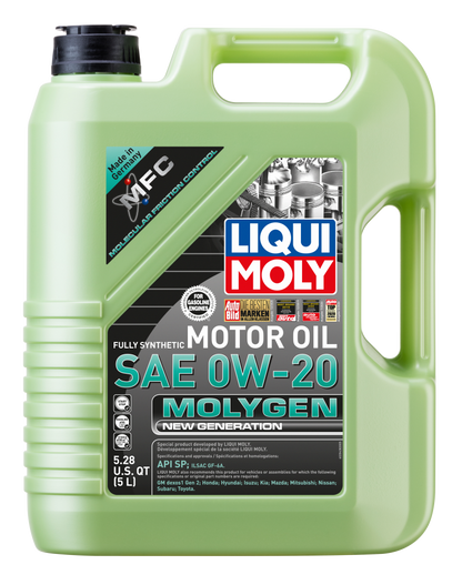 LIQUI MOLY 5L Molygen New Generation 0W20 (case of 4 ) LIQUI MOLY