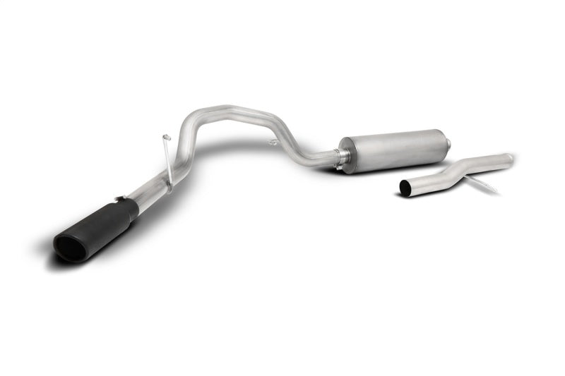 Gibson 20-21 GMC Sierra 2500HD/3500HD 6.6L Cat-Back Single Exhaust System Stainless - Black Elite Gibson