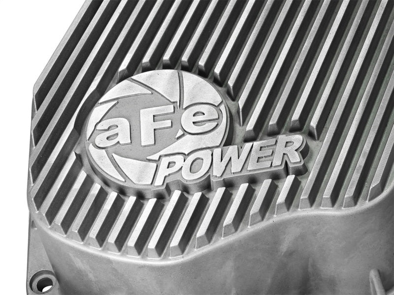 afe Rear Differential Cover (Raw; Street Series); Dodge Diesel Trucks 94-02 L6-5.9L (td) - eliteracefab.com