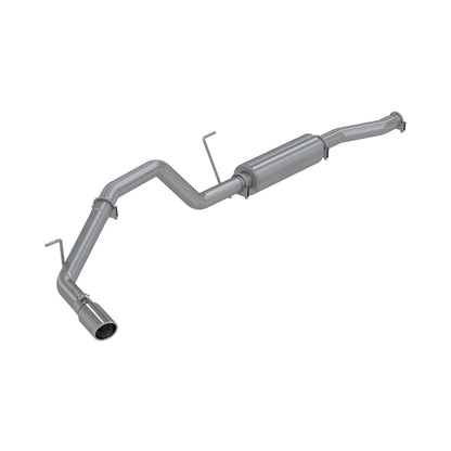 MBRP 2004-2006 Nissan Titan 5.6L EC/CC Cat Back Single Side - eliteracefab.com