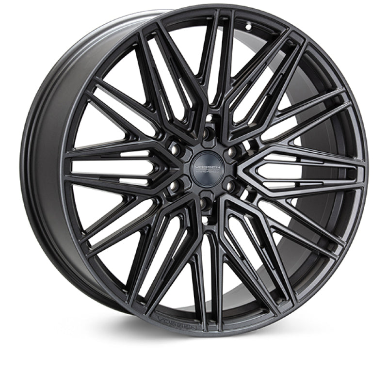 Vossen HF6-5 22x10 / 6x139.7 / ET-18 / Super Deep Face / 106.1 - Matte Gunmetal - eliteracefab.com