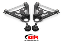 Load image into Gallery viewer, BMR 64-72 A-Body Pro-Touring Upper A-Arms w/ Tall Ball Joint (Delrin) - Black Hammertone