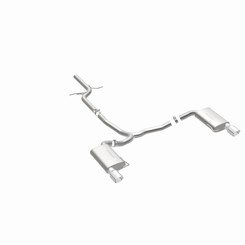 Magnaflow 2015 Audi Allroad 2.0L Touring Dual Spilt Rear Exit 2.5in 4in Tip SS C/B Perf Exhaust Magnaflow