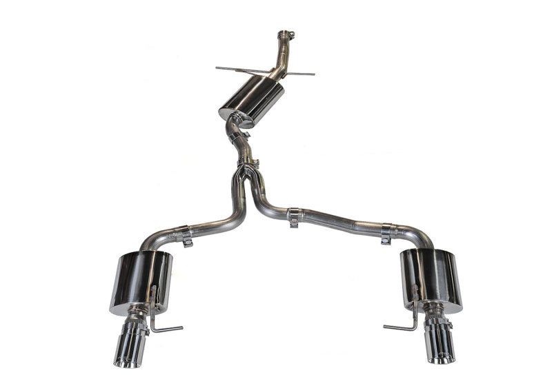 AWE Tuning Audi 8R Q5 2.0T Touring Edition Exhaust - Polished Silver Tips AWE Tuning