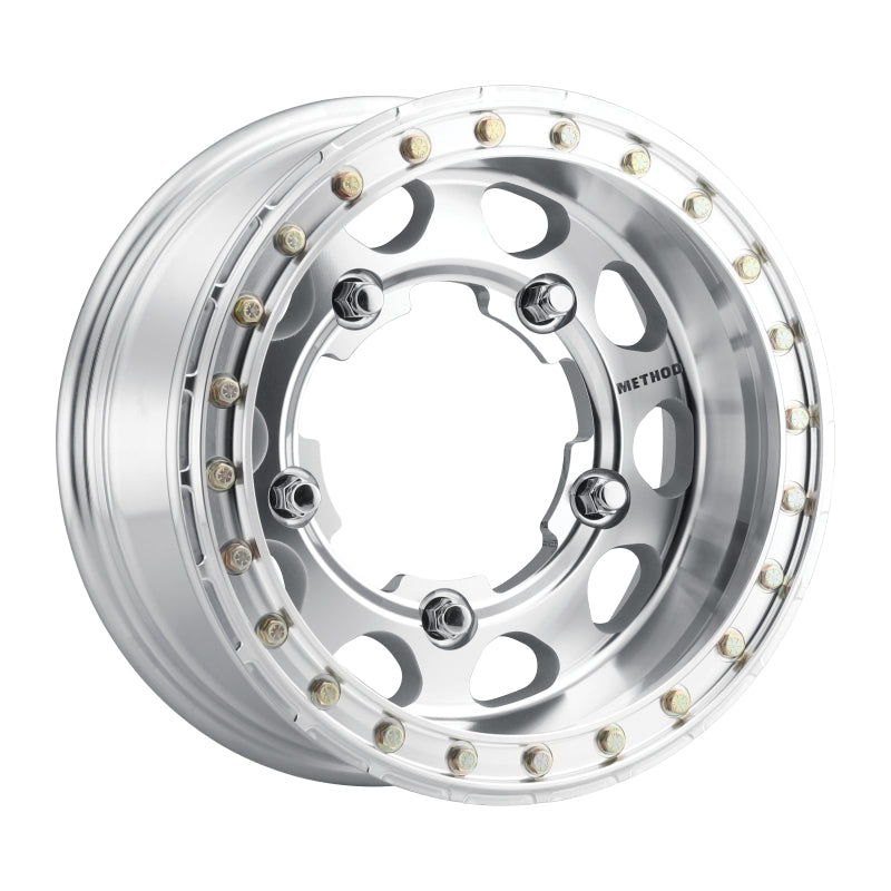 Method MR103 Buggy Beadlock 17x6.5 -38mm Offset 5x205 160mm CB Raw Machined w/BH-H24125 Wheel