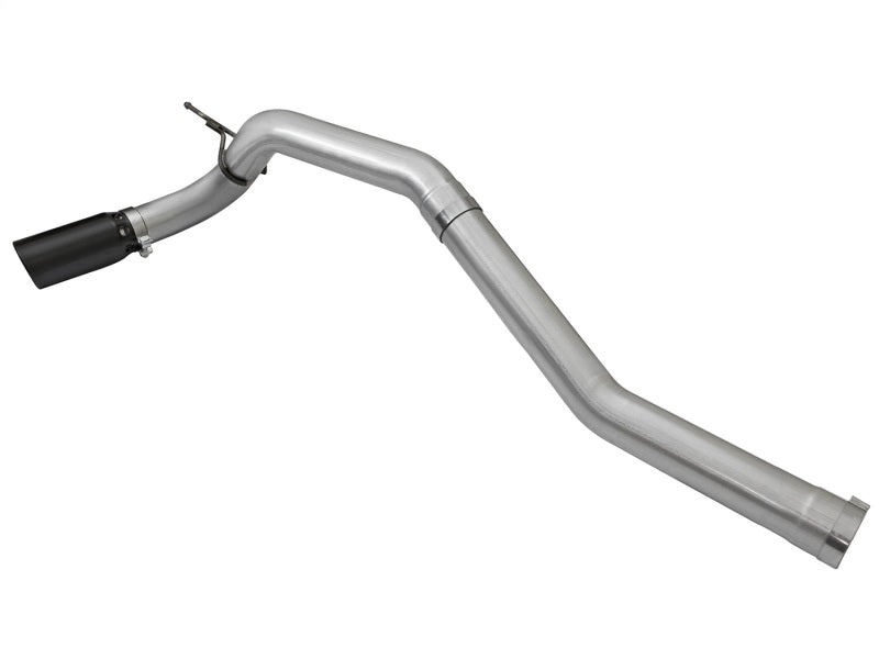 aFe LARGE Bore HD DPF-Back SS Exhaust w/ Black Tip 2016 Nissan Titan XD V8-5.0L (td) - eliteracefab.com