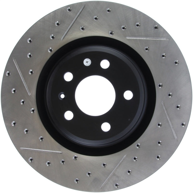 StopTech Slotted & Drilled Sport Brake Rotor - eliteracefab.com