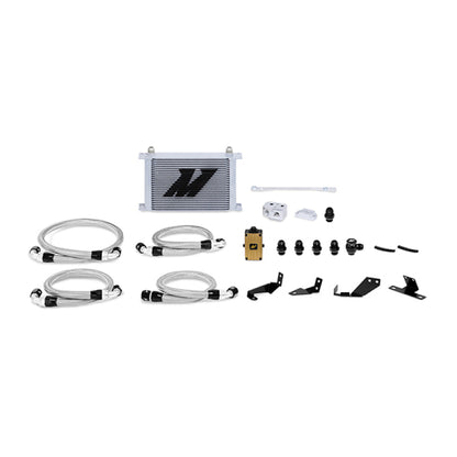 Mishimoto 04-06 Pontiac GTO 5.7L/6.0L Thermostatic Oil Cooler Kit - Silver - eliteracefab.com