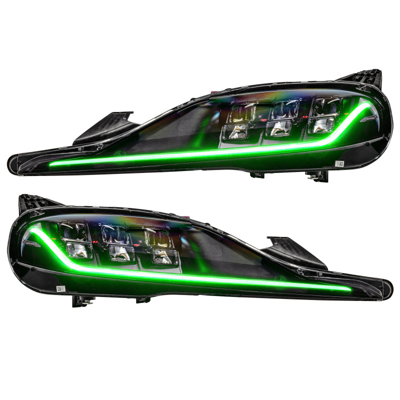 Oracle 20-21 Toyota Supra GR RGB+A Headlight DRL Upgrade Kit - ColorSHIFT w/ BC1 Controller - eliteracefab.com