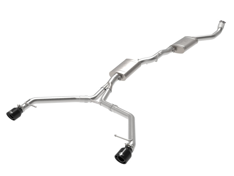 afe MACH Force-Xp 13-16 Audi Allroad L4 SS Cat-Back Exhaust w/Black Tips aFe