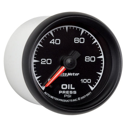 Autometer ES 52mm 0-100 PSI Mechanical Oil Pressure Gauge 5921