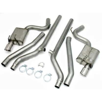 JBA 10-14 Chevrolet Camaro 6.2L 409SS Dual Rear Exit Cat-Back Exhaust JBA