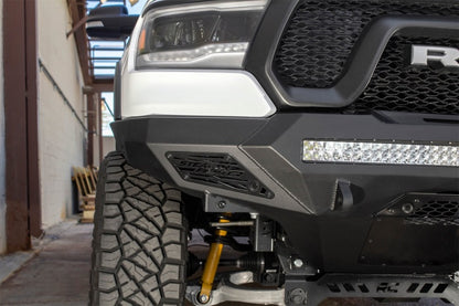 Addictive Desert Designs 2019 Ram Rebel 1500 Stealth Fighter Fr Bumper w/Parking Sensor Cutouts Addictive Desert Designs