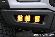 Load image into Gallery viewer, Diode Dynamics 17-20 Ford Raptor SS3 LED Fog Light Kit - Yellow Max