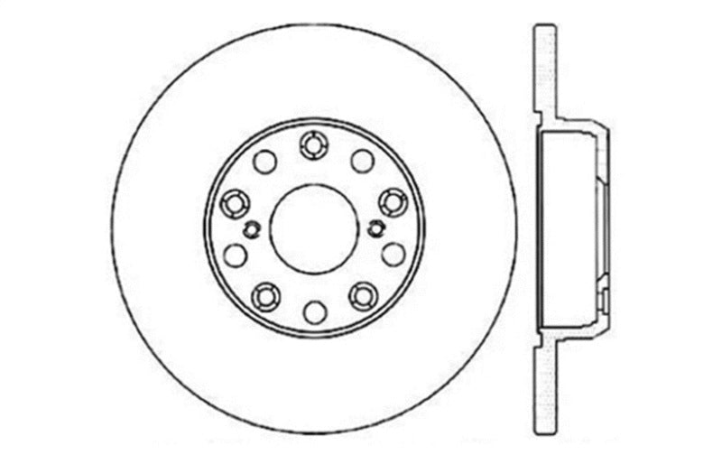 StopTech 00-05 Lexus IS300 / 02-09 Lexus SC430 / 98-05 GS300/GS350/GS400/GS430/GS450H SportStop Slo - eliteracefab.com