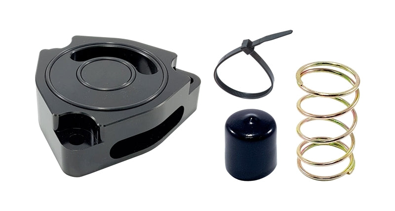 Torque Solution Blow Off BOV Sound Plate (Black) 14+ Kia Forte Koup Turbo - eliteracefab.com