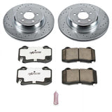 Power Stop 05-10 Chrysler 300 Rear Z26 Street Warrior Brake Kit