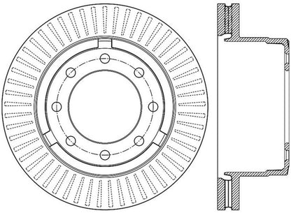 StopTech Power Slot 12-13 Ford F-250/F-350 Rear Right Slotted Rotor - eliteracefab.com