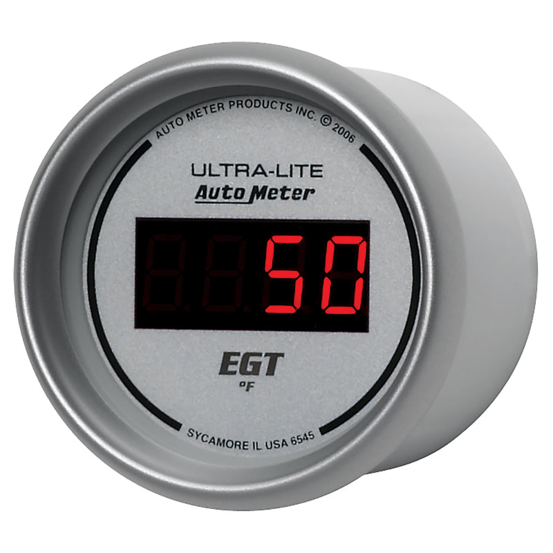 Autometer Ultra-Lite 52MM 0-2000 Degree Digital Pyrometer 6545