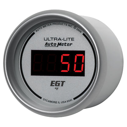 Autometer Ultra-Lite 52MM 0-2000 Degree Digital Pyrometer 6545