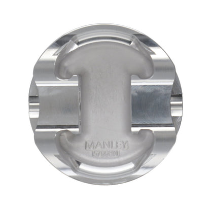 Manley 2018+ Ford Coyote 5.0L 6.75cc Dish 3.667in Bore 12:1 CR 22mm Pin Platinum Pistons